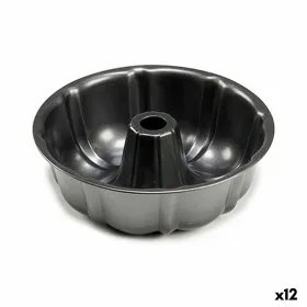 Pyrago kepimo forma Kinvara Tamsiai pilka Metalinis Anglies plienas 25,4 x 8 x 25,4 cm (12 vnt.)