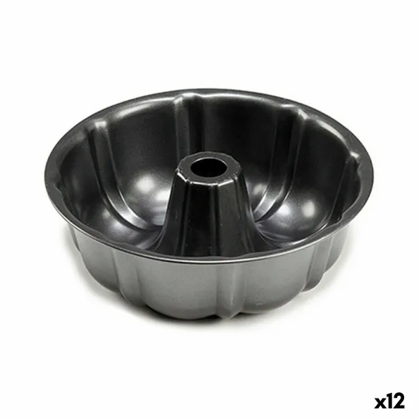 Kūkas Veidne Kinvara Tumši pelēks Metāls Karbona tērauds 25,4 x 8 x 25,4 cm (12 gb.)