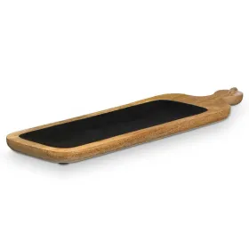 Snack tray Gift Decor Black 50,7 x 3 x 14 cm (6 Units)