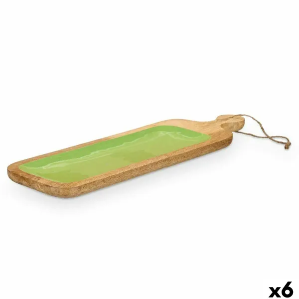 Välipalatarjotin Gift Decor Vihreä 50,7 x 3 x 14 cm (6 osaa)