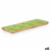 Tray with Compartments Gift Decor Green 46 x 3 x 17 cm (6 Units)