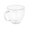 Tējas un kafijas tase Vivalto Caurspīdīgs Borosilikāta glāze 140 ml (6 gb.)