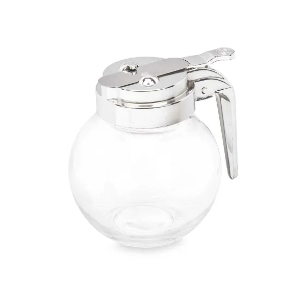 Indelis aliejui Vivalto Skaidrus Metalinis stiklas Plastmasinis 260 ml 10,3 x 10 x 9 cm (12 vnt.)