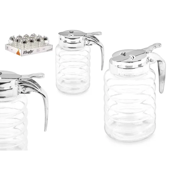 Menāža Vivalto Caurspīdīgs Stikls 280 ml 10 x 12,3 x 7 cm (12 gb.)