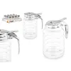 Menāža Vivalto Caurspīdīgs Stikls 280 ml 10 x 12,3 x 7 cm (12 gb.)