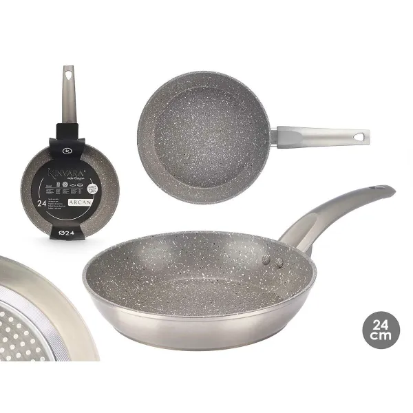 Pan Kinvara Silver Aluminium Bakelite Toughened aluminium (6 Units)