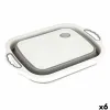Cutting board Kinvara White Grey 29,8 x 5 x 40 cm (6 Units)