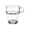 Tee- ja kahvikuppi Vivalto Läpinäkyvä Lasi 270 ml (6 osaa)