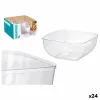 Bļodu komplekts Leknes Caurspīdīgs Plastmasa 800 ml 15,3 x 7 x 15,3 cm (24 gb.)
