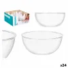 Kulhosetti Leknes Läpinäkyvä Muovinen 700 ml 15,2 x 7 x 15,2 cm (24 osaa)