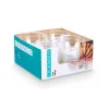 Set of bowls Leknes Transparent Plastic 700 ml 15,2 x 7 x 15,2 cm (24 Units)