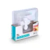 Plāksņu komplekts Leknes Caurspīdīgs polistirols Plastmasa 27,3 x 2,3 x 27,3 cm (24 gb.)