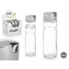 Indelis aliejui Vivalto Skaidrus Sidabras Metalinis Stiklas Plastmasinis 180 ml 4,6 x 15,7 x 4,6 cm (12 vnt.)