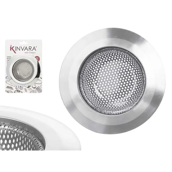 Izlietnes filtri Kinvara Sudrabains Nerūsējošais tērauds Ø 16 cm (12 gb.)