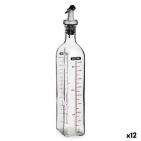 Indelis aliejui Vivalto Skaidrus stiklas Silikoninis polipropileno 500 ml (12 vnt.)