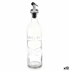 Indelis aliejui Vivalto Skaidrus stiklas Silikoninis polipropileno 500 ml (12 vnt.)