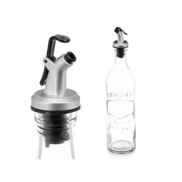 Indelis aliejui Vivalto Skaidrus stiklas Silikoninis polipropileno 500 ml (12 vnt.)