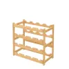 Bottle rack Kinvara Natural 45 x 23,5 x 42,5 cm