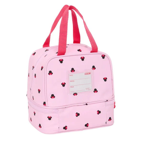 Lunchbox Minnie Mouse Naive Pink 20 x 20 x 15 cm