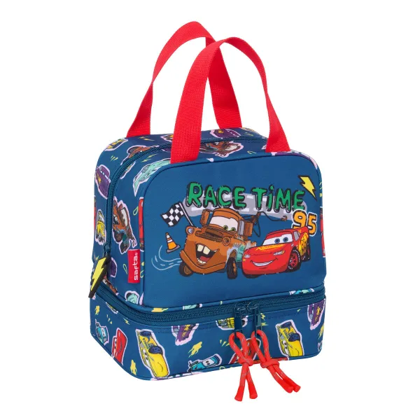 Lunchbox Cars Racing Navy Blue 20 x 20 x 15 cm
