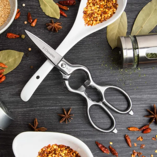Kitchen Scissors 3 Claveles 00400 Metal Stainless steel 200 mm Multi-use
