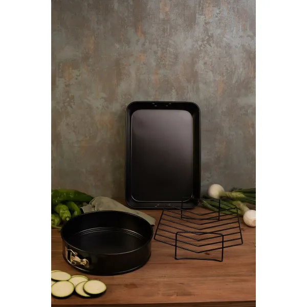 Oven Mould San Ignacio 40 x 28 x 8 cm Black