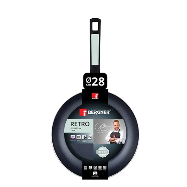Non-stick frying pan Bergner Vihreä Alumiini Ø 28 cm