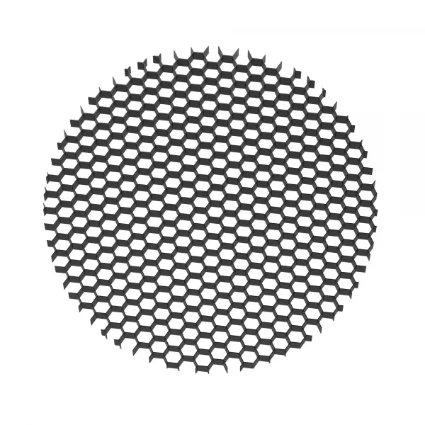 Anti-glare light filter HoneyComb-D38