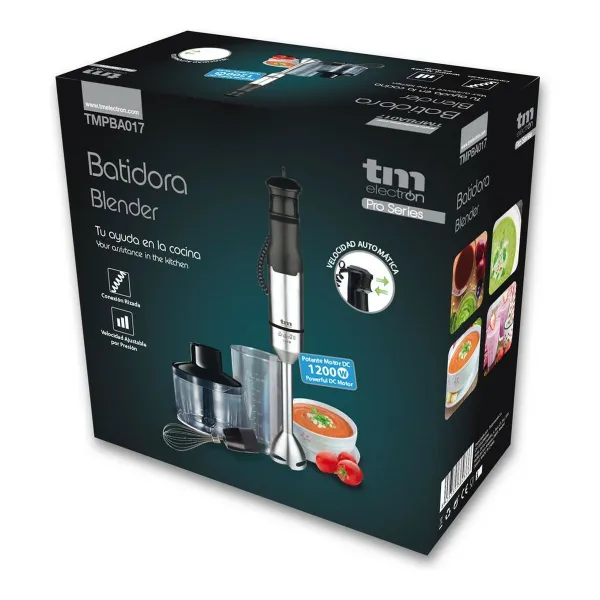 Sauvasekoitin TM Electron Ruostumaton teräs 1200 W