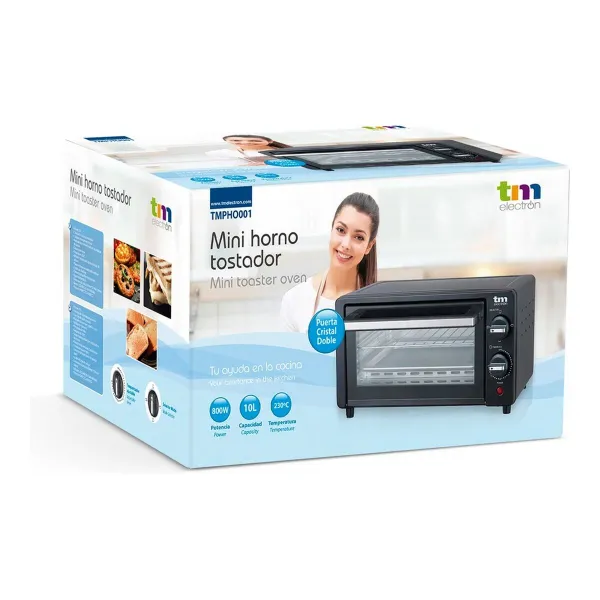 Mini elektrinė orkaitė TM Electron 10 L