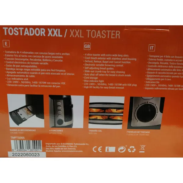 Skrudintuvas TM Electron 1400 W
