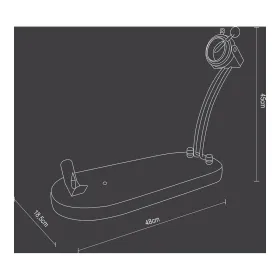 Track pendant lamp TR039-2-5W3K-W-1