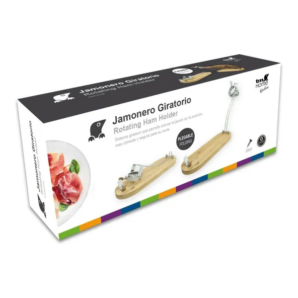 Saliekams Bekona Statīvs Bambuss (48 x 18,5 cm)