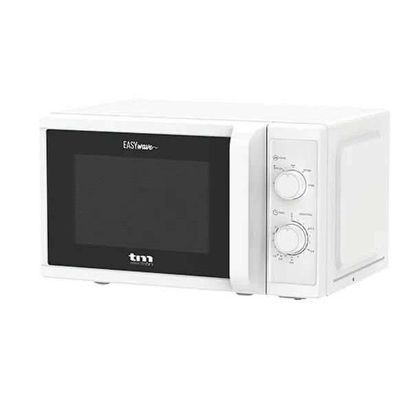 Mikroaaltouuni Grillillä TM Electron Valkoinen 700 W 20 L