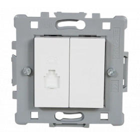 SPLENDOR EL0623 PHONE SOCKET WHITE