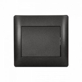 RHYME ONE BUTTON TWO WAY SWITCH GRAPHITE METALLIC