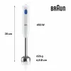 Blenderis-Krūze Braun MQ10.001MWH Balts 450 W