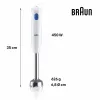 Blenderis-Krūze Braun MQ10.001MWH Balts 450 W