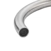 Mixer Tap Fontastock Grey Stainless steel Ceramic Zinc Alloy C-shaped