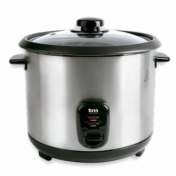 рисоварку TM Electron Сталь Cтекло Нержавеющая сталь 900 W 2,2 L