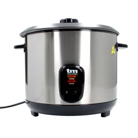 rīsu vārāmo katlu TM Electron Tērauds Stikls Nerūsējošais tērauds 900 W 2,2 L