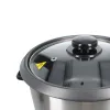 rīsu vārāmo katlu TM Electron Tērauds Stikls Nerūsējošais tērauds 900 W 2,2 L