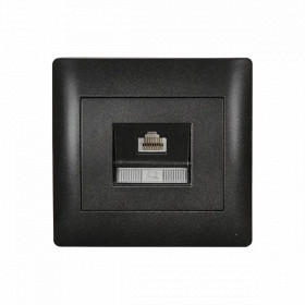 RHYME COMPUTER SOCKET GRAPHITE METALLIC