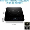 Induction Hot Plate Medion Black 2000 W