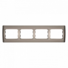 RHYME FOURFOLD PANEL - GREY METALLIC