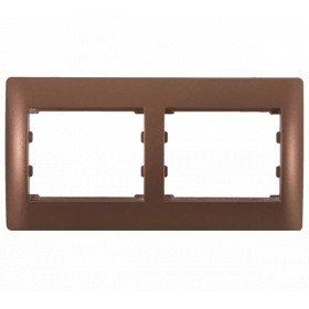 RHYME DOUBLE PANEL – COFFEE METALLIC