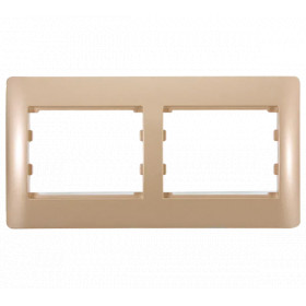 RHYME DOUBLE PANEL - GOLDEN METALLIC