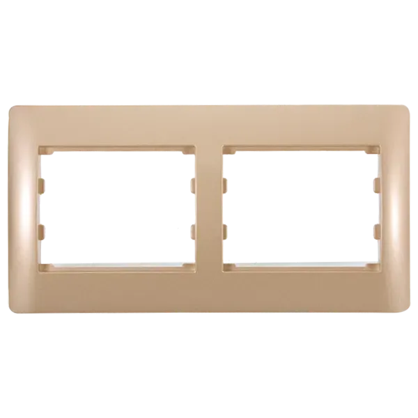RHYME DOUBLE PANEL - GOLDEN METALLIC