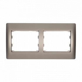 RHYME DOUBLE PANEL – GREY METALLIC