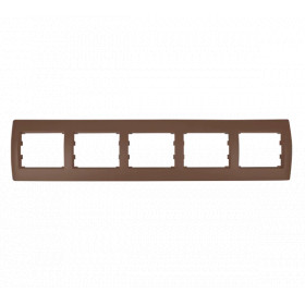 RHYME FIVEFOLD PANEL - COFFEE METALLIC